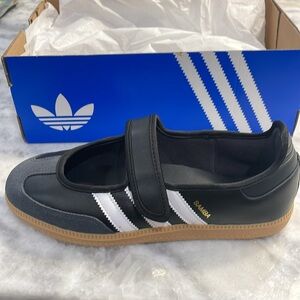 Adidas Samba Jane Black White Gum - Women’s 8